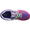New Balance Kids’ 574 V1 Lace-Up Sneakers | Casual Shoes(Pink/Purple)