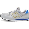 New Balance Kids’ 574 V1 Lace-Up Sneakers | Casual Shoes(Raincloud/Blue Bird)