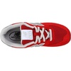 New Balance Kids’ 574 V1 Lace-Up Sneakers | Casual Shoes(Red/Silver)