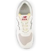 New Balance Kids’ 574 V1 Lace-Up Sneakers | Casual Shoes(Sea Salt/White)