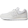New Balance Kids’ 574 V1 Lace-Up Sneakers | Casual Shoes(Summer Fog/Silver Metallic)