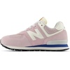 New Balance Kids’ 574 V1 Lace-Up Sneakers | Casual Shoes(Twilight Haze/Sea Stone)