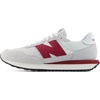 New Balance Men’s 237(Grey Matter/Podium Red)
