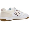 New Balance Men’s 480 V1 Sneakers(Sea Salt/Classic Crimson)