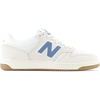New Balance Men’s 480 V1 Sneakers(Sea Salt/White/Heron Blue)