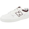 New Balance Men’s 480 V1 Sneakers(White/Burgundy)