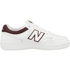 New Balance Men’s 480 V1 Sneakers(White/Burgundy)