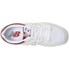New Balance Men’s 480 V1 Sneakers(White/Classic Crimson)