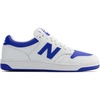 New Balance Men’s 480 V1 Sneakers(White/Cobalt Blue/White)