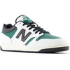 New Balance Men’s 480 V1 Sneakers(White/Marsh Green/Black)