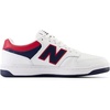 New Balance Men’s 480 V1 Sneakers(White/Natural Indigo/Team Red)
