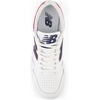 New Balance Men’s 480 V1 Sneakers(White/Natural Indigo/Team Red)