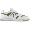 New Balance Men’s 480 V1 Sneakers(White/Olivine)
