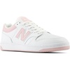 New Balance Men’s 480 V1 Sneakers(White/Orb Pink)