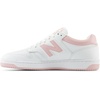New Balance Men’s 480 V1 Sneakers(White/Orb Pink)