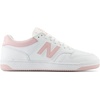 New Balance Men’s 480 V1 Sneakers(White/Orb Pink)