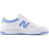 New Balance Men’s 480 V1 Sneakers(White/Team Carolina/Light Aluminum)
