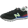 New Balance Men’s 515 | Casual Shoes(Black/Bleached Lime Glo)