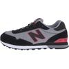 New Balance Mens 515 V1 Classic(Grey/Black/Red)