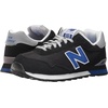 New Balance Mens 515 V1 LifestyleSneaker(Black/Team Royal/Steel)