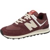 New Balance Men’s 574 Vulc Sneakers(Maroon/Grey)