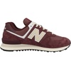 New Balance Men’s 574 Vulc Sneakers(Maroon/Grey)
