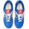 New Balance Men’s 574 Vulc Sneakers(Navy/Gold)
