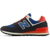 New Balance Men’s 574 Vulc Sneakers(Phantom/Blue Agate/Blast Red)