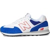 New Balance Men’s 574 Vulc Sneakers(Royal Blue/White)