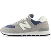 New Balance Men’s 574 Vulc Sneakers(Shadow Grey/Sea Salt)