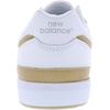 New Balance Men’s 574 Vulc Sneakers(White/Brown)