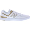 New Balance Men’s 574 Vulc Sneakers(White/Brown)