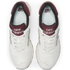 New Balance Men’s 574 Vulc Sneakers(White/Burgundy)