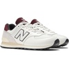 New Balance Men’s 574 Vulc Sneakers(White/Burgundy)