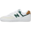 New Balance Men’s 574 Vulc Sneakers(White/Forest)