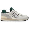 New Balance Men’s 574 Vulc Sneakers(White/Green)
