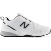 New Balance Men’s 608 V5(White/Black/Silver Metallic)