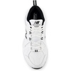 New Balance Men’s 608 V5(White/Black/Silver Metallic)