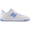 New Balance Men’s 80 Sneaker | Casual Shoes(White/Light Blue)