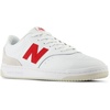 New Balance Men’s 80 Sneaker | Casual Shoes(White/Team Red)
