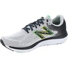New Balance Men’s Fresh Foam 680 V7 Running Shoe | Casual Shoes(Grey/Black/Lemonade)