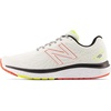 New Balance Men’s Fresh Foam 680 V7 Running Shoe | Casual Shoes(White/Cosmic Pineapple)