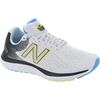 New Balance Men’s Fresh Foam 680 V7 Running Shoe | Casual Shoes(White/Vibrant Sky/Lemonade)