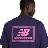 New Balance Men’s Graphic T-Shirt(Boysenberry / Woven Label)