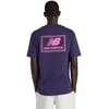 New Balance Men’s Graphic T-Shirt(Boysenberry / Woven Label)