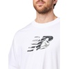 New Balance Men’s Graphic T-Shirt(Nb White / Future Tech Nb)