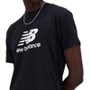 New Balance Men’s Sport Essentials Logo T-Shirt(Black)