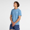 New Balance Men’s Sport Short Sleeve T-Shirt(Shoreline Blue)
