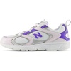 New Balance Unisex-Adult 408 Sneaker | Casual Shoes(White/Taro/Electric Indigo)