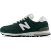 New Balance Unisex-Adult 574 Sneaker(Angora/Nb 103 White)